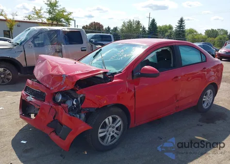 2012 Chevrolet Sonic 2Ls from USA, damaged, VIN 1G1JA5SH2C4125430